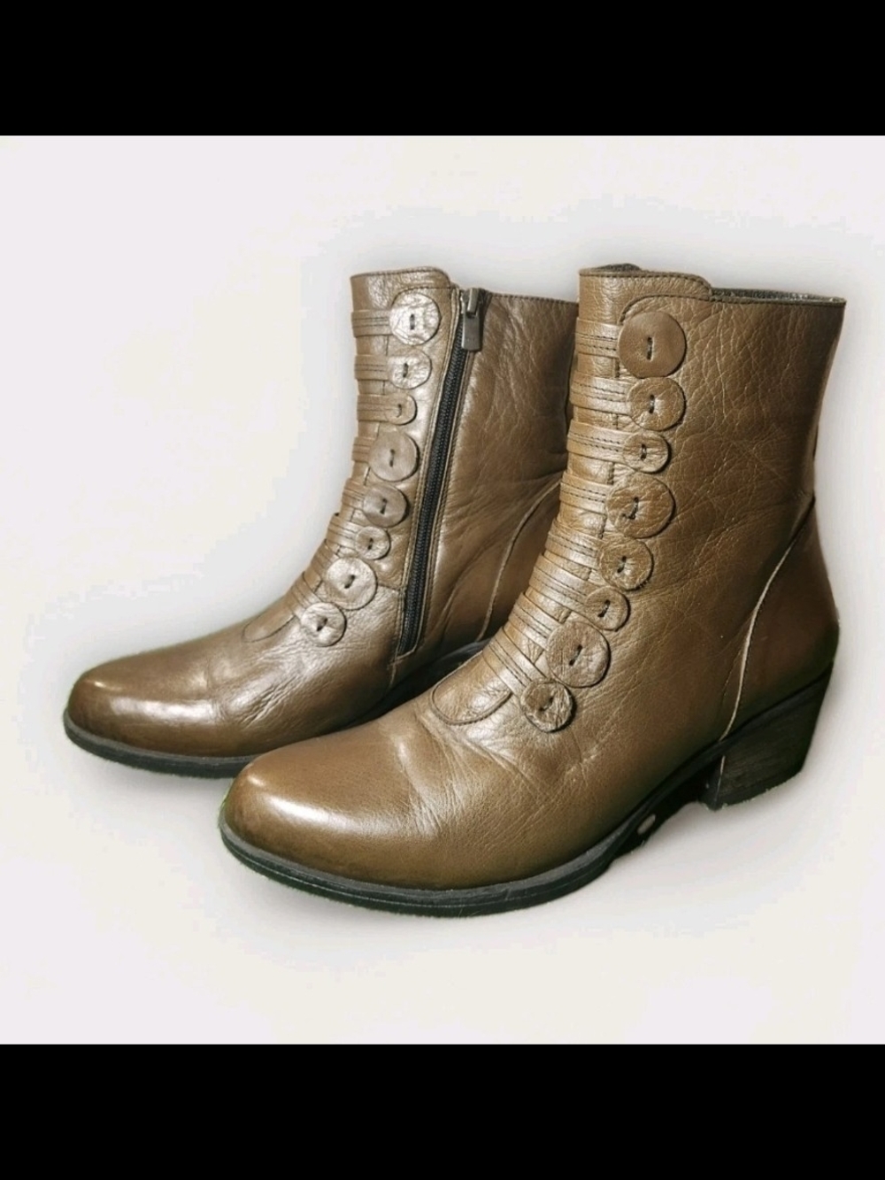 SPRING STEP Garibaldi Boot Brown Womens Size 8.5 Ret $169